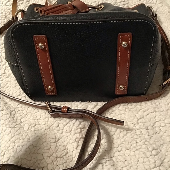 Dooney & Bourke Black Bucket Crossbody Bag - Picture 5 of 11